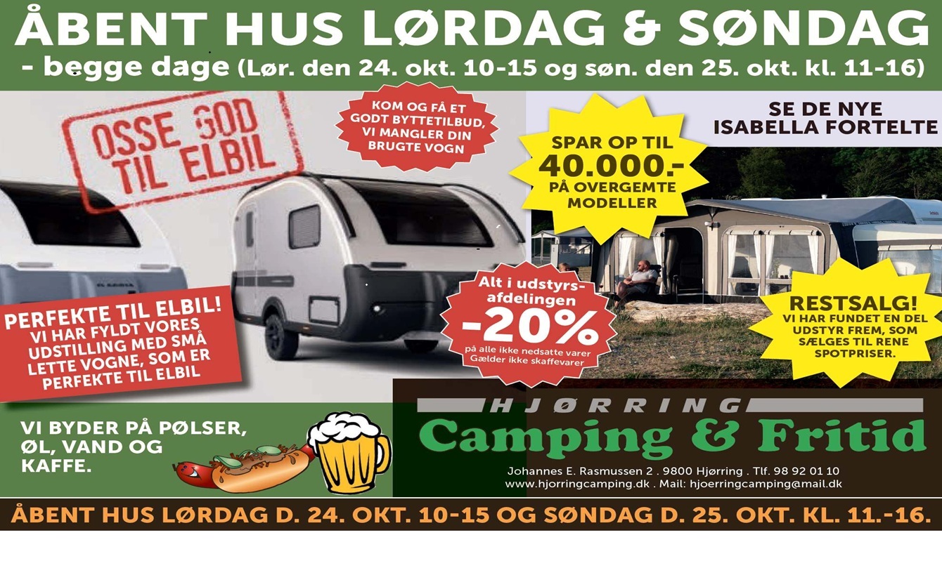 Velkommen til Hjørring Camping & Fritid